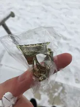 Docona-Anillos Midi Punk para mujer, armadura de Calavera, oro gótico, anillo ajustable de aleación, joyería de fiesta