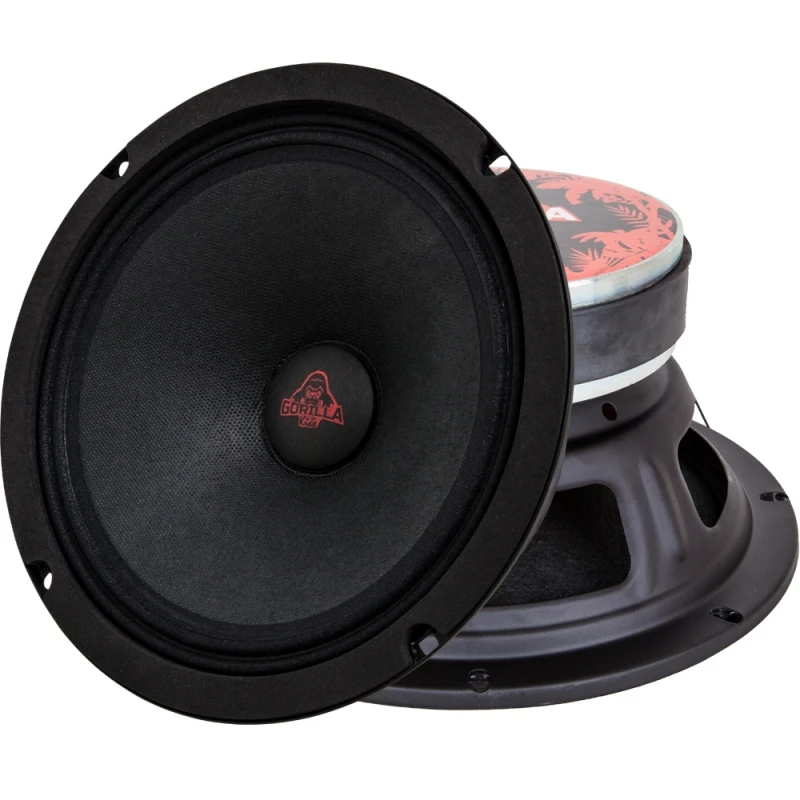 Автомобильный динамик Kicx Gorilla Bass GB-8N (4 OHM) - размер 8 дюймов (210 мм) номинальная