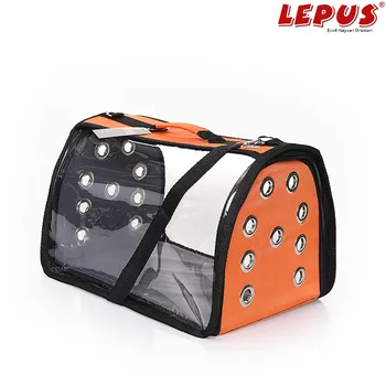 

Transparent Fly Bag Bag-Orange (Medium)