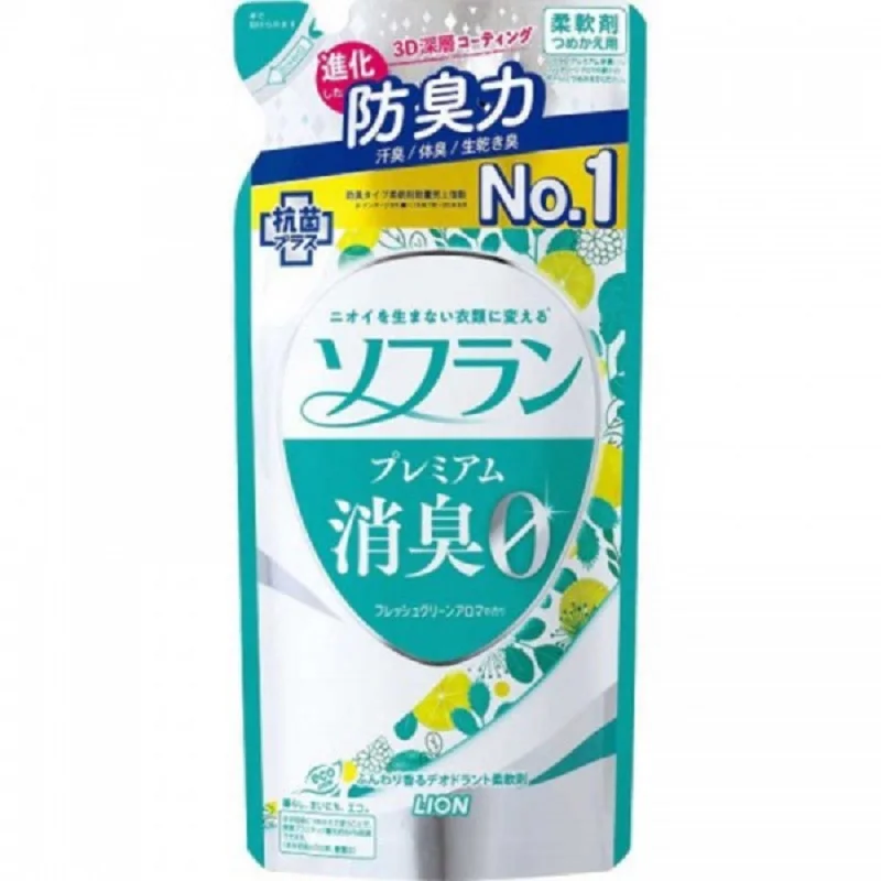 Soflan Premium Deodorant кондиционер Fresh Green Aroma запасной блок 420 мл |