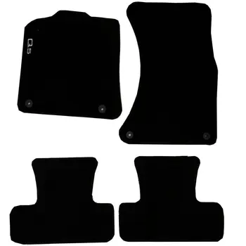 

TAPPETINI AUTO IN MOQUETTE CON LOGO SU MISURA PER Q5 CON 4 CLIP