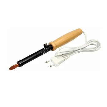 

Soldering iron 40 W wooden handle, replacement iron tip (type: Wedge)
