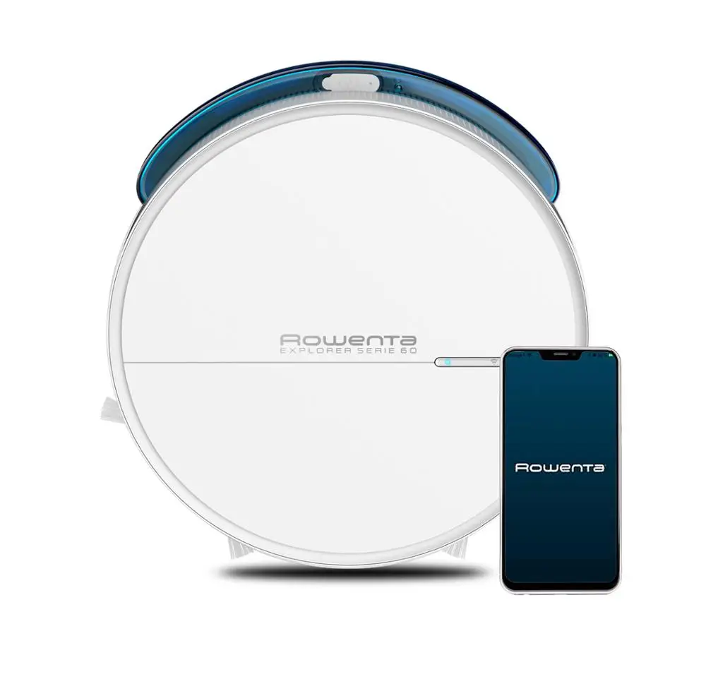 Rowenta Robot vacuum cleaner Explorer Series 60 Allergy Care system  friegasuelos, high performance filter, Wi Fi, voice assistant|Vacuum  Cleaners| - AliExpress