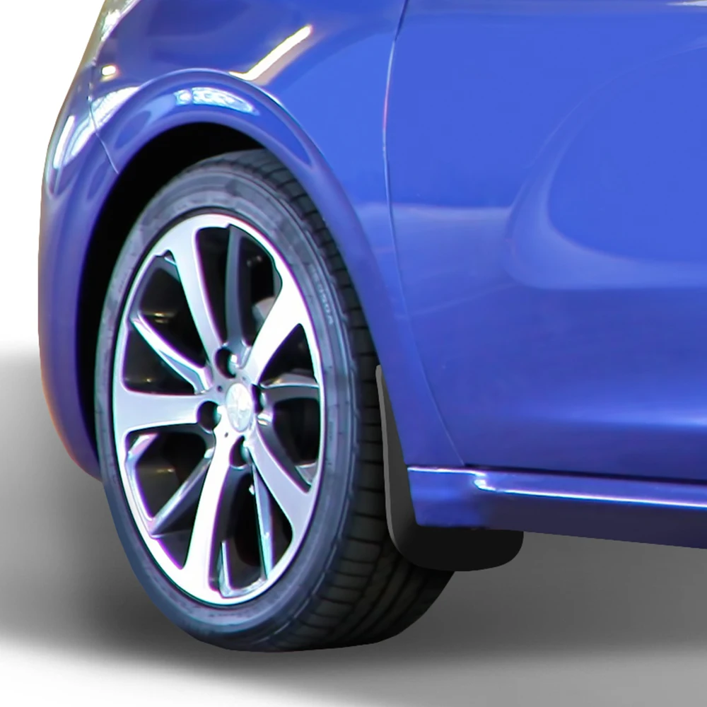 Брызговики передние для PEUGEOT 208, 2013-> хб. 2 шт.(optimum) в коробке