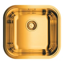 Мойка для кухни Omoikiri Omi 44-АB нерж.сталь(латунь)(Ударопрочная, можно установить любой стороной