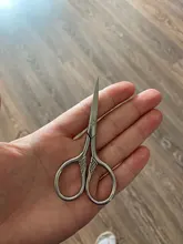 De acero inoxidable bigote cizalla De cortar la Barba De los hombres tijeras Para cuerpo Facial conjunto Para Cuidado De Barba Barber (plata)