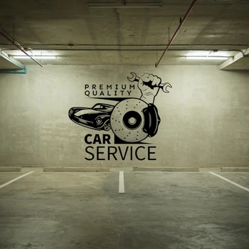 

Best Selling Great Quality Car Service Wall Sticker Decal Car Service Sticker Wall Decoration A00367
