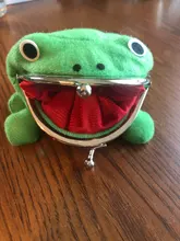 Monedero de rana para mujer, cartera con forma de Manga, monedero bonito, regalo para niños y adultos, 1 ud.
