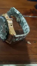 En este momento 2020 nueva moda para hombre relojes con tapa de acero inoxidable de la marca de lujo de deportes cronógrafo reloj de cuarzo de los hombres Relogio Masculino