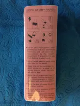 Depiladora de depilación cera unisex, rollo de tiras de papel de cera 20 #4, 100 Uds.