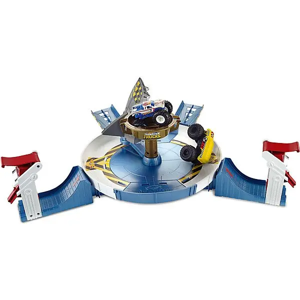 Игровой набор Hot Wheels Monster Trucks Поединок с акулой
