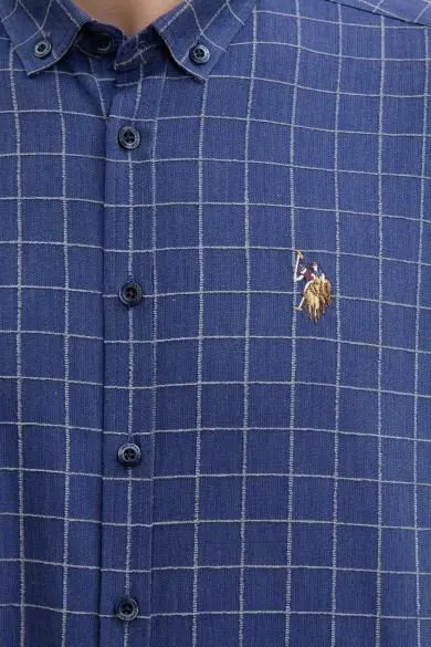 U.S. POLO ASSN. Квадратный тонкая рубашка