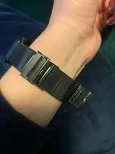 Milanese-Correa de reloj para Apple Watch, pulsera de acero inoxidable para hombre y mujer, 38mm, 42mm, 44mm, 40mm, 3 4 5 6 SE