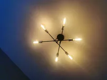 Lighting Ceiling-Lamps Romantic Bedroom Minimalist Modern Golden Warm And Creative Personality