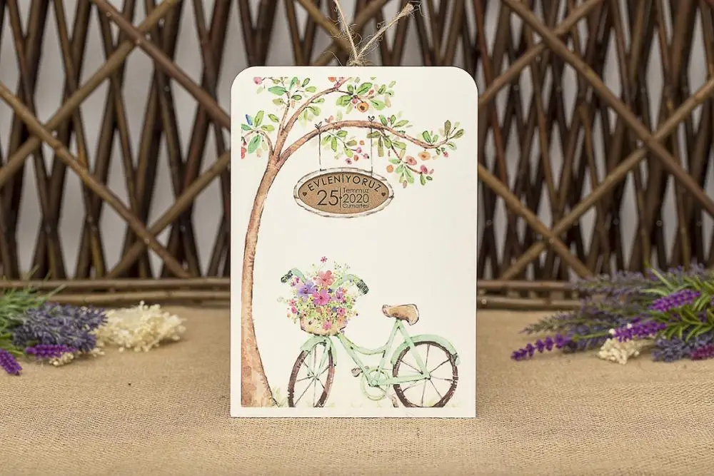 

50Pcs Laser Cut Luxury Wedding Invitations Cards Elegant Wedding Bridal Shower Gift Greeting Card Kits kod:8361