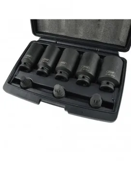 

JBM 52547 SET OF 5 GLASSES AND 3 XZN tips IMPACT 1/2"