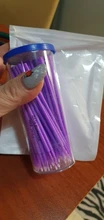 Eyelash-Brushes Extension-Accessories Removing-Lash Cotton-Swab Disposable Micro 100pcs/Bag