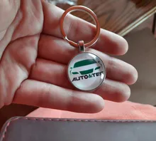 Grabado personalizado llavero de acero inoxidable de regalo personalizado NÚMERO DE TELÉFONO Anti-perdido llavero con anilla