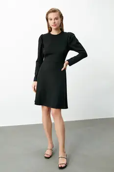 

Trendyol Balloon Sleeve Knit Dress TWOAW21EL1356