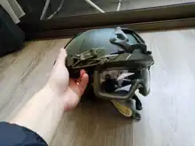 Gafas militares tácticas Airsoft para caza, lentes de tiro para motocicleta, a prueba de viento, gafas de juego de guerra, casco, Ojos de Paintball