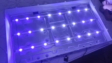 Tira de LED para iluminación trasera 8 lámpara para LG Innotek 43 pulgadas UHD 1Bar 24EA 43uh619v 43UH610V 43UH6030 UF64 UHD_A 43LH5700 43LH60FHD