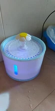 Dispenser-Container Fountain Cat-Bowl Water-Level-Display Electric-Water-Feeder Dogs