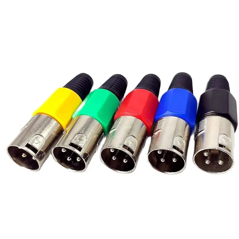 2 Pcs/lot Xlr Connector3 Pin (canon) For Cable Connectors AliExpress