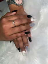 Fondo de fotografía para Nail Art, lavable, 40x50CM, equipo de arte de uñas Blanco/gris/rosa/negro
