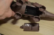 Dinosaurio eléctrico que camina, juguete de dinosaurios brillantes con sonido, modelo de animales para niños, regalo interactivo