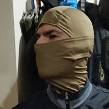 Pasamontañas de camuflaje táctico, máscara facial CS completa, juego de guerra, caza del ejército, deportes de ciclismo, casco con forro, militar, Multicam, CP, bufanda