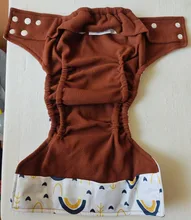 Elinfant-pañal de tela impermeable para interiores, tela Fralda ecológica de forro polar para café, novedad