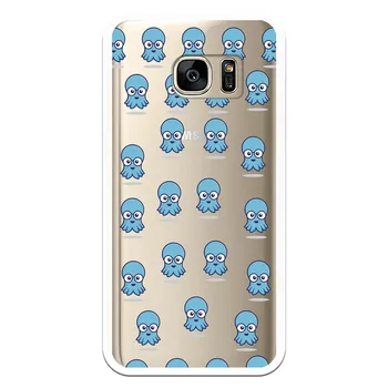 

Stand case costume drawing Octopuses WP024 for Samsung Galaxy S7
