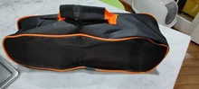 Estuche de almacenamiento organizador, bolsa de herramientas para aspiradora, accesorio portátil resistente al desgaste, duradero, con cierre de cremallera, práctico, negro