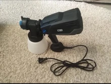 PROSTORMER-Pistola de pulverización eléctrica de 600W, 4 tamaños de boquilla, 1000ml, pulverizador de pintura HVLP para el hogar, control de flujo, aerógrafo, pulverización fácil