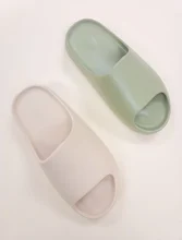 Womens Sandals Soft-Slippers Slides EVA Home-Shoes Thick-Sole Bathroom Comfortable Flat