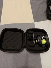 Bolsa de pesca para carrete giratorio, Funda de cuero, bolsa de carretes de pesca a prueba de golpes, impermeable, caja de almacenamiento para aparejos de pesca PJ199