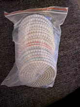 16 Uds almohadillas de pulido de diamante de 4 pulgadas 100mm húmedo/seco de piedra de granito de mármol pulido Uso de Set de discos