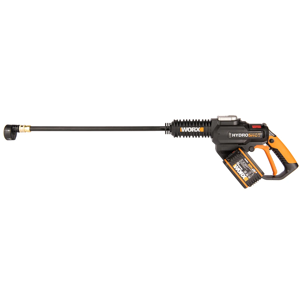 Мойка высокого давления бесщеточная WORX WG630E 20 бар 1 х4.0 Ач и ЗУ|Мойки давления| |