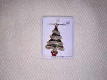 Badge-Gloves Crutches-Bells Pin Christmas-Brooch Santa-Snowman Cloth-Decoration Gift