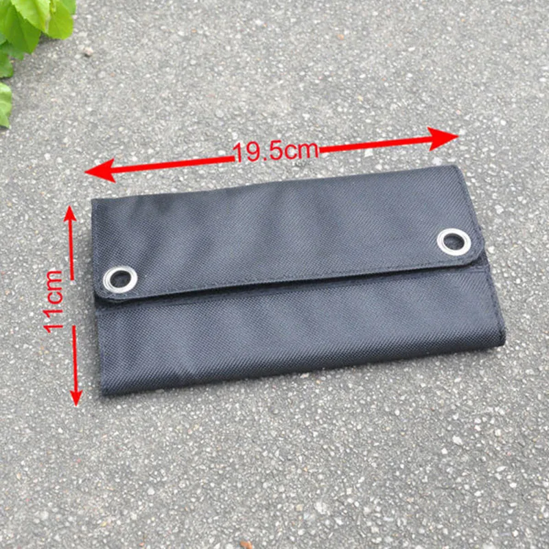5 Вт 5 В складная солнечная панель USB зарядное устройство для аккумулятора солнечная панель power Bank для смартфона портативный черный для мобильного телефона
