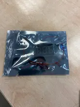 Mini Módulo de pantalla LED Digital, bricolaje, rojo y azul, voltímetro de DC2.5V-32V DC0-100V, medidor de contador de voltaje, Panel para motocicleta y coche