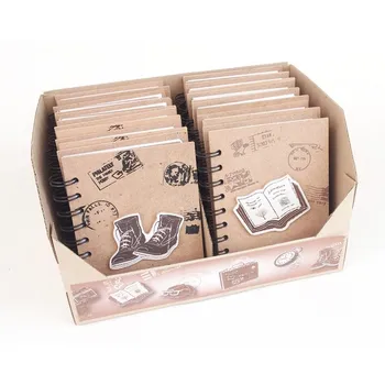 

Displayer's 12 Notebooks Kraft Eco "Story"-Details and gifts for guests wedding, christening suits, communions, birthday & holiday