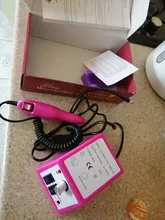 Lima eléctrica para uñas, herramienta para manicura, accesorio de la máquina, 35000 RPM