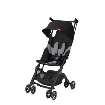 

GB Pockit + All Terrain Velvet Stroller-Black