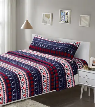 

PimpamTex-winter thermal printed thermal bed sheet set, fitted sheet, countertop and pillow case