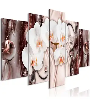 

Picture-Orchid Waterfall (5 Parts) Wide Pink