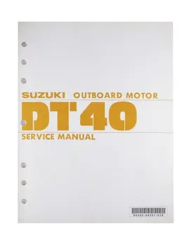 

Service Manual Suzuki dt40 (English) 1982g. in. 995009430101e