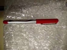 Bordado rojo impermeable para labio, marcador de piel, tatuaje, marcador de piel, posicionamiento de labios, bolígrafo portátil, herramientas de tatuaje