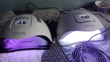 SUN X7 MAX-Lámpara LED UV de secado rápido para uñas, de alta potencia, 180W, esmalte de Gel, herramienta de secado de uñas con Sensor inteligente, nueva oferta
