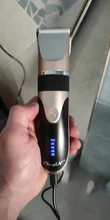 Cortadora de pelo eléctrica profesional para hombres máquina de cortar el pelo recargable por USB de poco ruido, cuchilla de cerámica, para niños